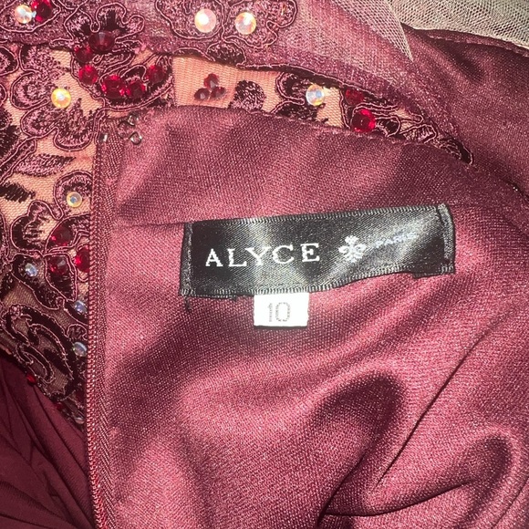 Alyce Paris 2-piece mermaid skirt, gown Sz 10 - Picture 5 of 5